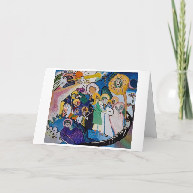 Día de Todos los Santos | Kandinsky | Tarjeta medi (Anverso)