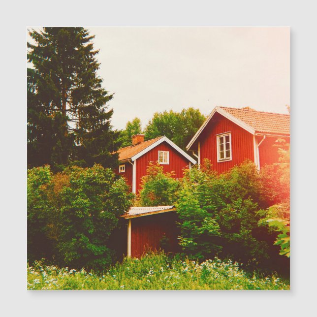 Día de verano en Dalarna (Anverso)