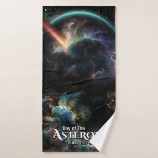 Día Del Arte Fractal De Ciencia Ficción Asteroide