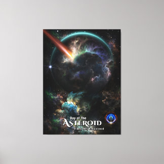 Día Del Arte Fractal De Ciencia Ficción Asteroide