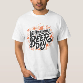 Día del Cerveza Premium Tipografía Vector Camiseta