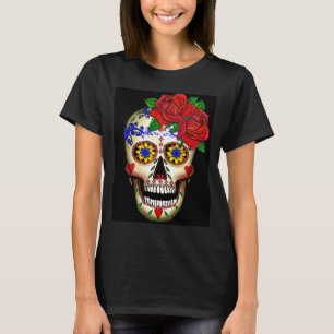DÍA DEL CRÁNEO DEL AZÚCAR Y DE LA CAMISETA MUER