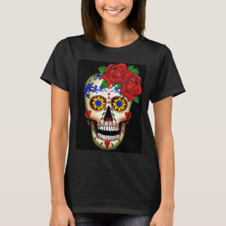 DÍA DEL CRÁNEO DEL AZÚCAR Y DE LA CAMISETA MUERTOS