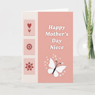 Día del Diseño de Tarjeta para Sobrina Preciosa