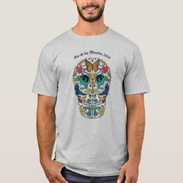Día del Espíritu Muerto Animal Calavera camiseta c