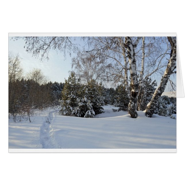 Día del Invierno de Nieve (Anverso (Horizontal))