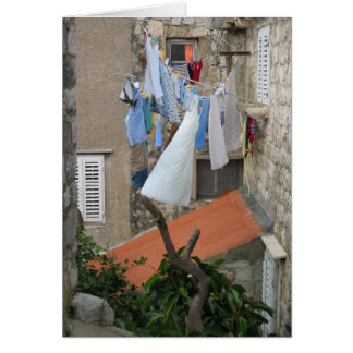 Día del lavadero en Dubrovnik