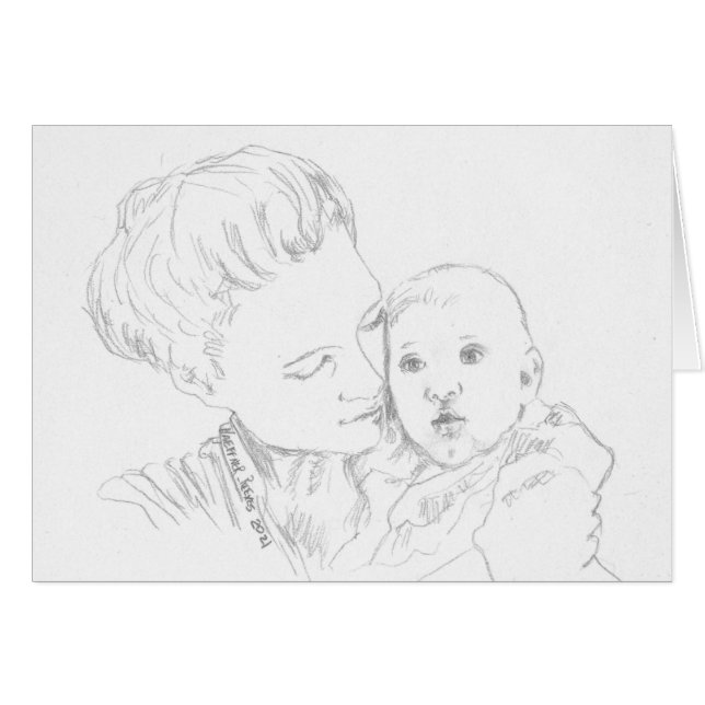 Día del navidad: "Para nosotros, nace un niño..." (Anverso (Horizontal))