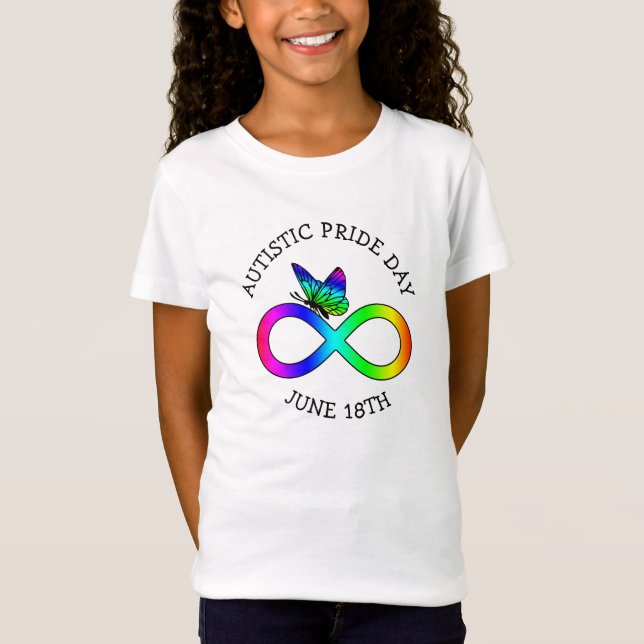 Día del Orgullo Autista 18 de junio Camisa de Conc (Anverso)