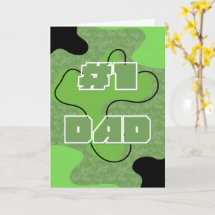 Día del Padre #1 Tarjeta doblada de Papá