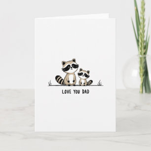 Día del Padre Amoroso Tarjeta Cub