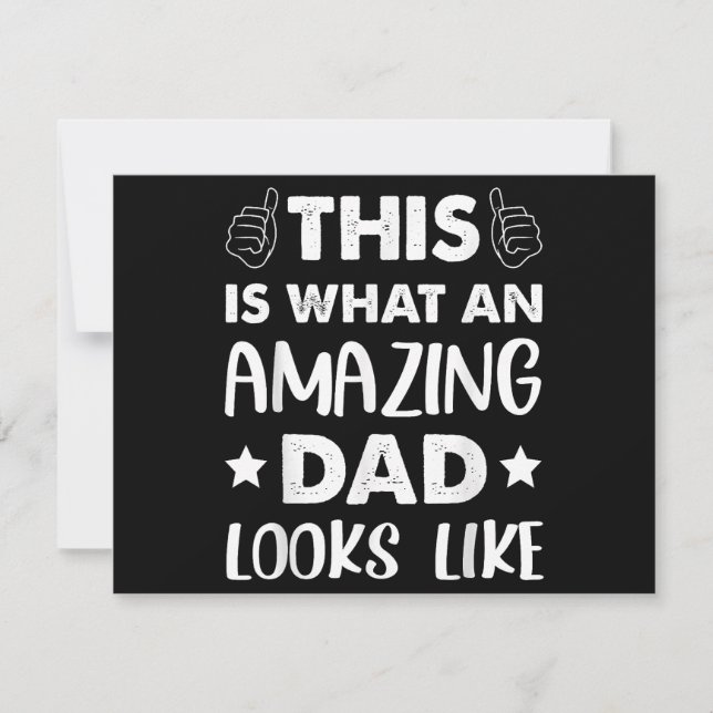 Día Del Padre Así Se Ve Un Papá Increíble (Anverso)