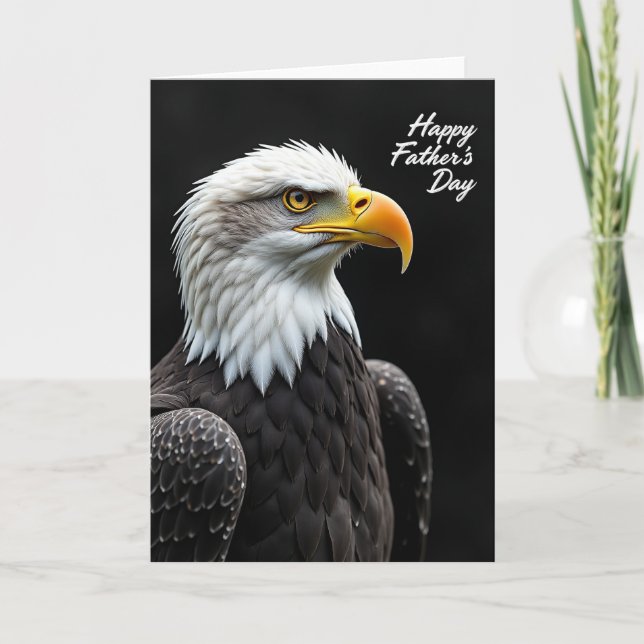 Día del Padre Aviar Tarjeta de Imagen (Anverso)