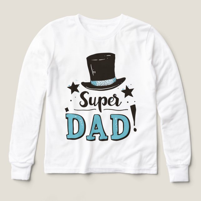 Día del Padre - Celebración de Super Papá (Diseño frontal)