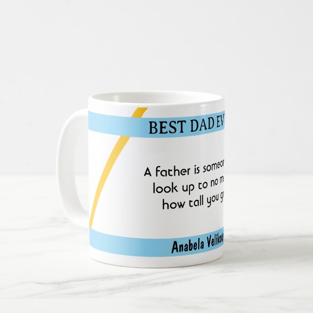 Día del padre cito 3 taza de café (Anverso izquierdo)