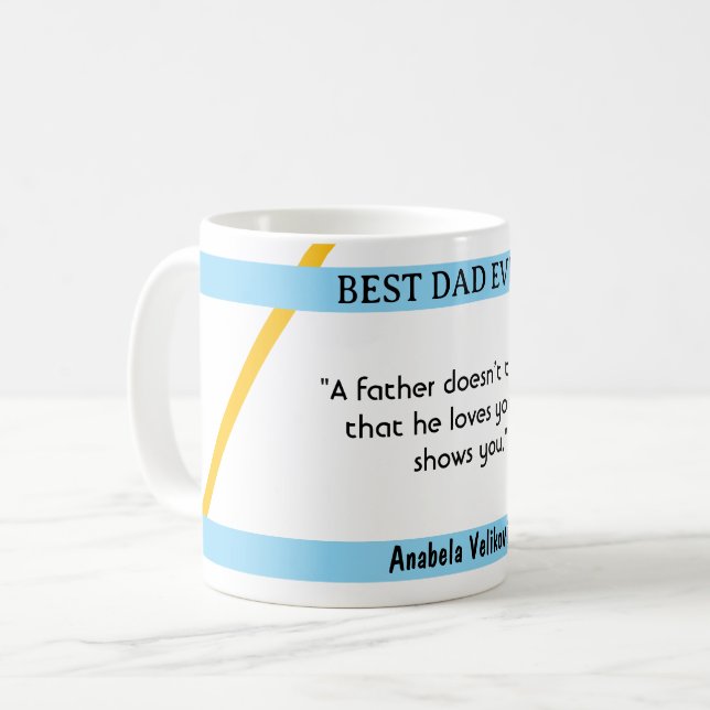Día del padre cito 4 taza de café (Anverso izquierdo)