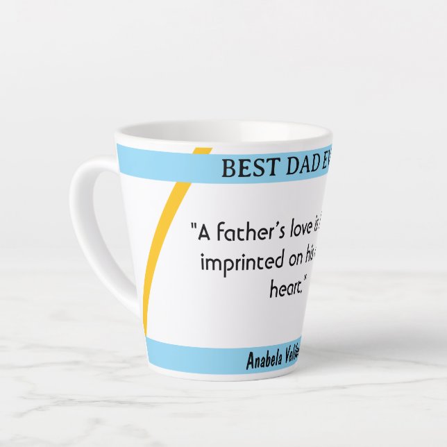 Día del padre cito 6 taza de café (Ángulo izquierdo)