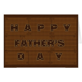 Día del Padre de Madera