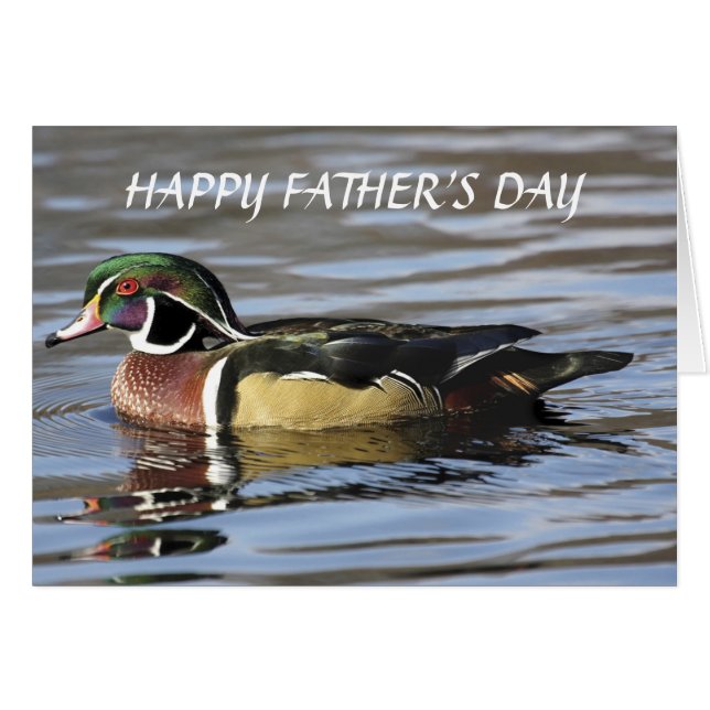 Día del Padre del Pato de la Madera (Anverso (Horizontal))