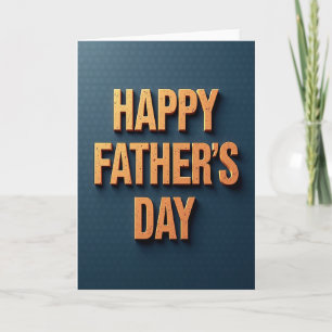 Día del Padre Dulce Tarjeta Texturizada