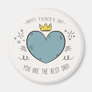 Día del Padre Feliz   Imán