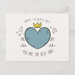 Día del Padre Feliz | Tarjeta postal