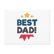 Día del Padre Feliz | Tarjeta postal