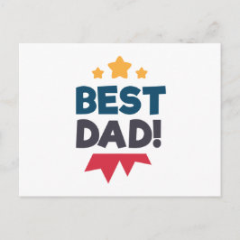 Día del Padre Feliz | Tarjeta postal