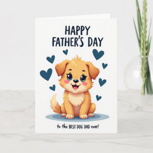 Día del Padre Floral Mejor Tarjeta