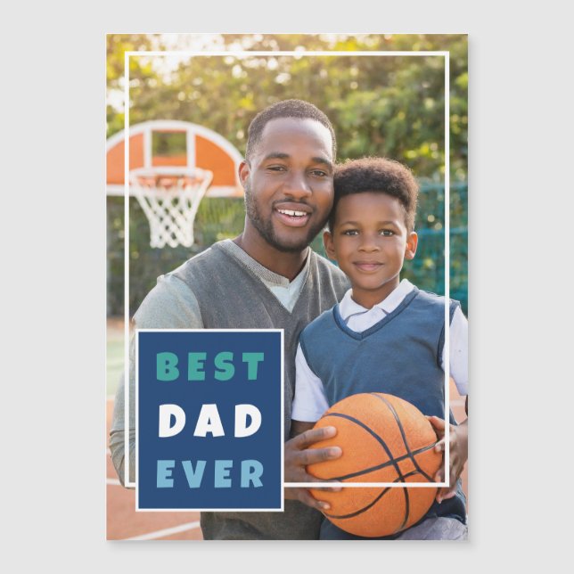 Día del Padre Moderno como el mejor padre del Coll (Anverso)