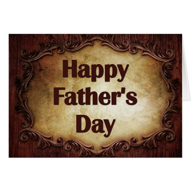 Día del Padre Ornamental (Anverso (Horizontal))