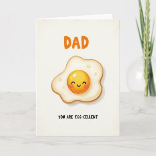 Día del Padre Soleado Tarjeta de Yema