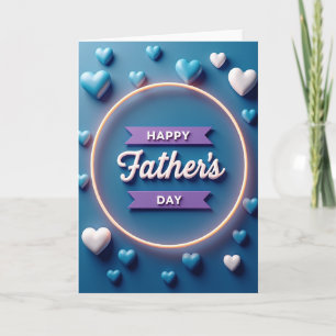 Día del Padre tarjeta Halo dulce