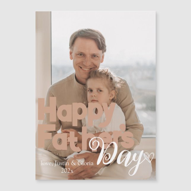 Día del Padres Personalizado, mejor padre jamás re (Anverso)