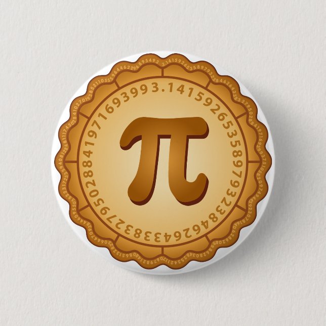 Día del Pi, ¡Celebren La Matemática! Chapa (Anverso)