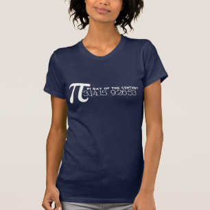 Día del pi de la camiseta del siglo