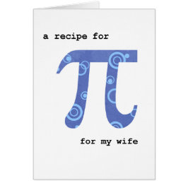 Día del Pi para Esposa, Graciosa, Receta de Pi
