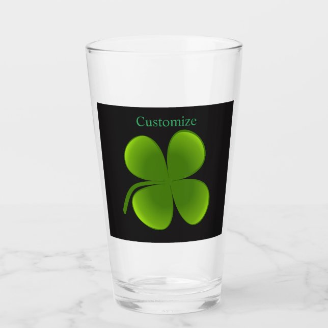 Día del Shamrock verde St Patrick (Anverso)
