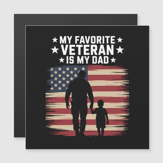 Día del Veterano Padre Orgulloso (Anverso/Reverso)