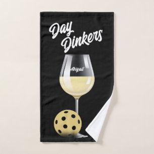 Día Dinkers Pickleball Equipo Nombre Vino Blanco