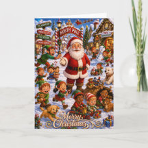 Día Divertido de Guardería Agradecimiento Navidad