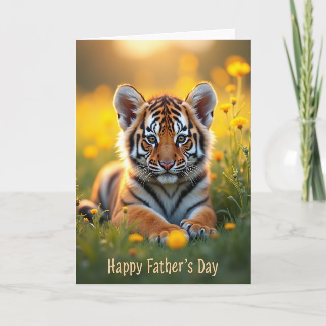 Día Dulce del Padre Tarjeta Cub (Anverso)