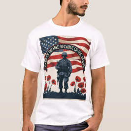 Día en memoria de las camisetas de honor y recuerd