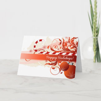 Día festivo | Tarjeta de felicitación para Navidad
