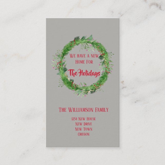 Día festivo | Traslado de tarjetas de inserción de (Anverso)