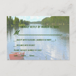 Día Hermoso - Respuesta Invitación de Boda al lado