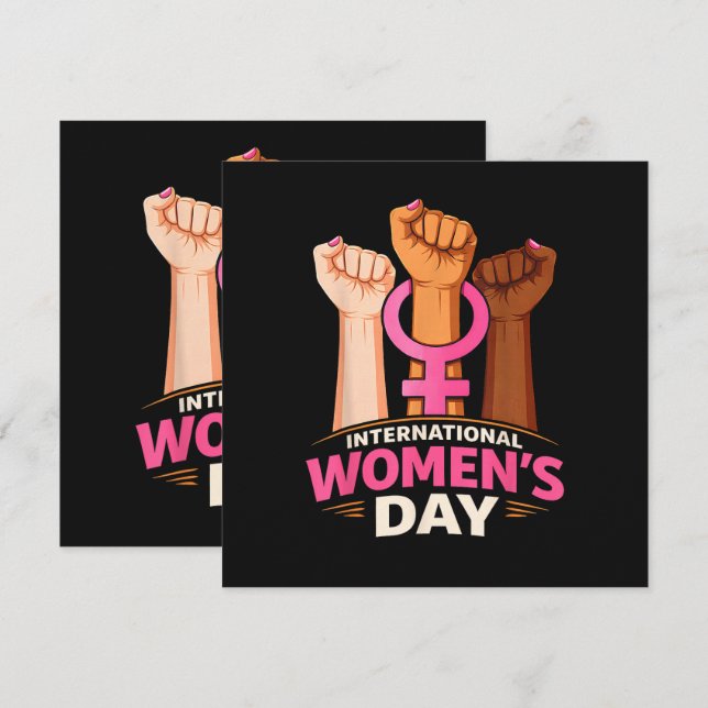 Día Internacional de la Mujer 8 de marzo (Anverso / Reverso)