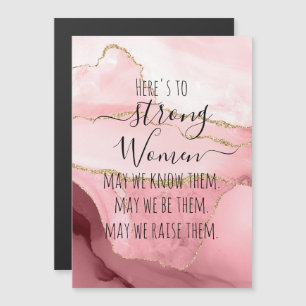 Día Internacional de la Mujer   Magnética de las m