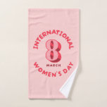 Día Internacional de la Mujer Rosa 8 de marzo<br><div class="desc">Celebración del 8 de marzo Día Internacional de la Mujer</div>