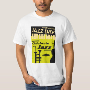 Día internacional del jazz: camiseta del 30 de abr